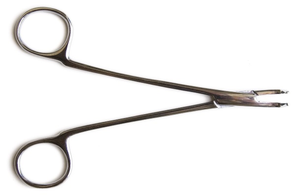 Forceps para extracção de molares